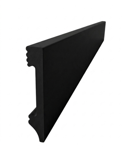 Listwa przypodłogowa czarna twarda polimerowa 240x8 cm wodoodporna MyHome
