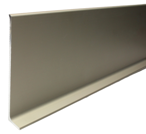 Listwa aluminiowa przypodłogowa 80 mm - 2.7 m długości - Szampan