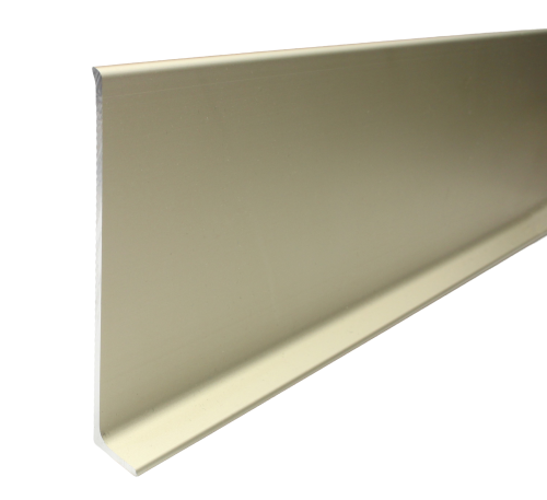 Listwa aluminiowa przypodłogowa 80 mm - 2,7 m długości - Piasek pustyni