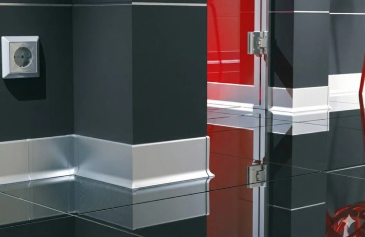 profesjonalne wykończenie wnętrza listwą przypodłogową aluminiową