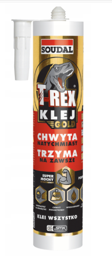 Soudal T-REX Gold Klej montażowy uniwersalny 290 ml