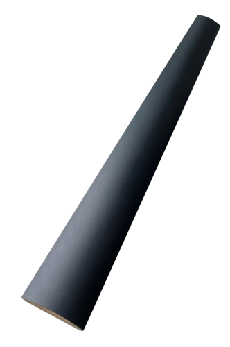 Listwa Progowa wcisk 40mm 93CM Aluminiowa Łączeniowa Czarna Gładka