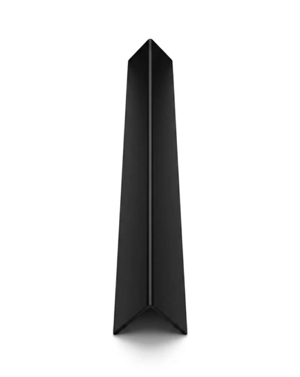 Kątownik aluminiowy 270 cm, 15 mm CZARNY MyHome