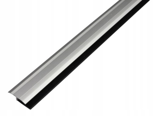 Listwa Progowa Aluminiowa do Paneli Winylowych SPC Srebrna 30mm 1.8m