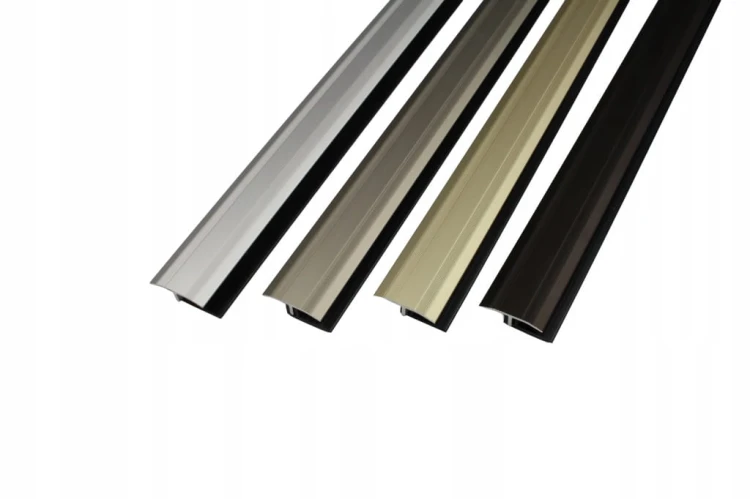 Listwa Progowa Aluminiowa do Paneli Winylowych SPC Szampan 30mm 1.8m