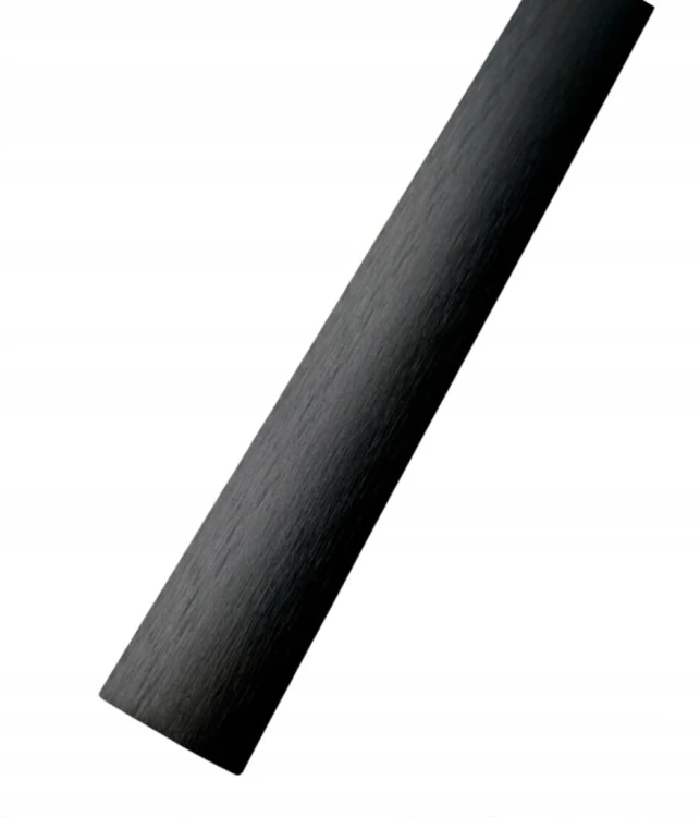 Listwa Progowa 40mm 93 CM Aluminiowa Łączeniowa Czarna Szczotkowana MyHome