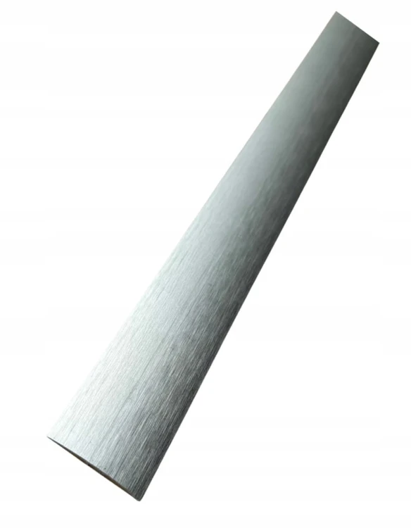 Listwa Progowa wcisk 40mm 93CM Aluminiowa Łączeniowa Szampan Szczotkowany