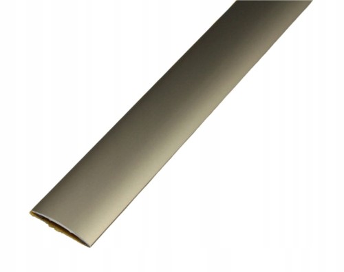 LISTWA PROGOWA SAMOPRZYLEPNA 90 CM 30 MM ALUMINIOWA SZAMPAN GŁADKA MYHOME