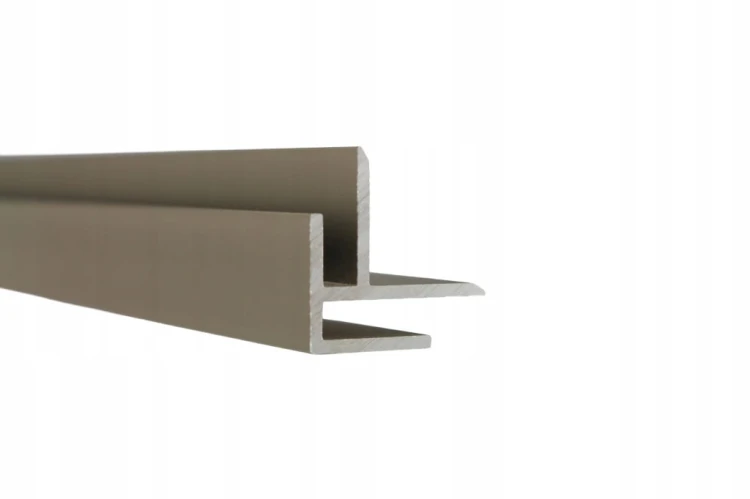 Kątownik ALU 15x15mm 90 cm do płyt i paneli 4mm Listwa narożnikowa Szampan