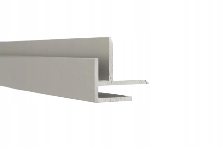Kątownik ALU 15x15mm 90 cm do płyt i paneli 4mm Listwa narożnikowa Srebrna