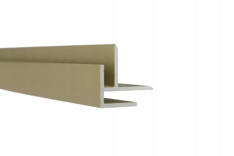 Kątownik ALU 15x15mm 90 cm do płyt i paneli 4mm Listwa narożnikowa Piasek