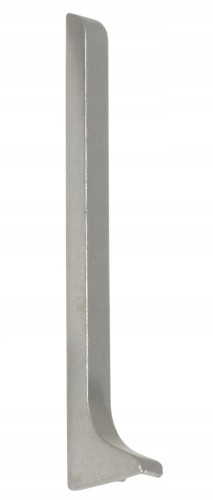ZAŚLEPKA LEWA ALUMINIOWA SREBRNA 80mm METAL MyHome