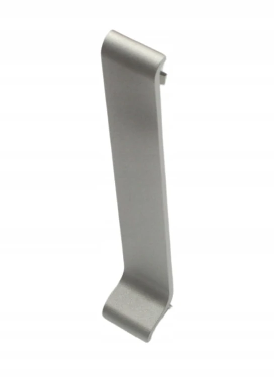 Łącznik do aluminiowej listwy przypodłogowej 80 mm srebrny MyHome
