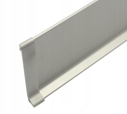 Łącznik do aluminiowej listwy przypodłogowej 80 mm srebrny MyHome – zdjęcie 2