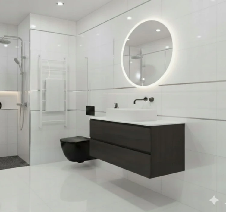 LISTWA DEKORACYJNA DO PŁYTEK 250x10mm SREBRNY SZCZOTKOWANY STAL NIERDZEWNA