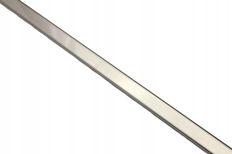 LISTWA DEKORACYJNA DO PŁYTEK 250cm 6mm SREBRNA STAL NIERDZEWNA