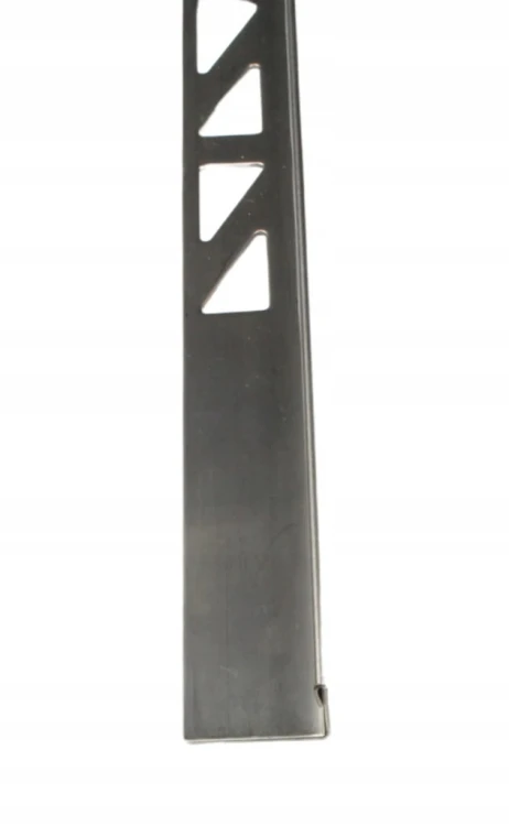 LISTWA DEKORACYJNA DO PŁYTEK 250cm 6mm SREBRNA STAL NIERDZEWNA