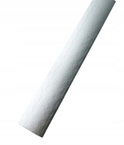 Listwa Progowa 40mm 93 CM Aluminiowa Łączeniowa Srebrna Szczotkowana MyHome
