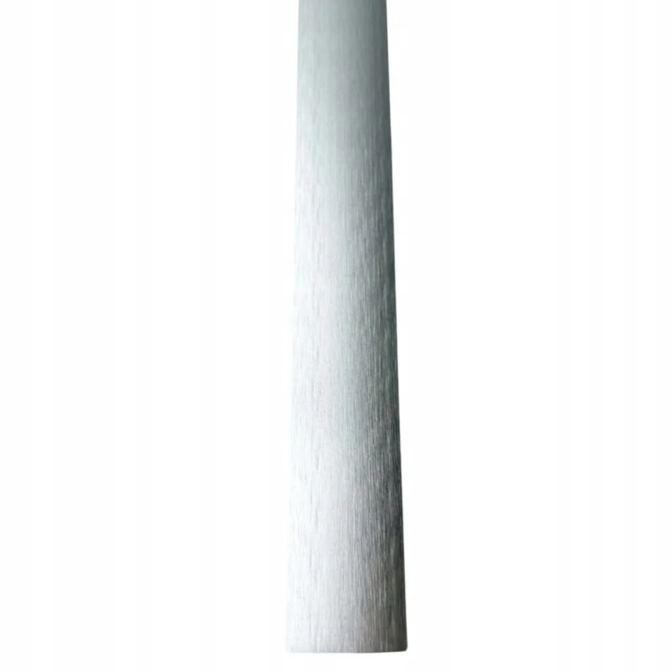 Listwa Progowa 40mm 93 CM Aluminiowa Łączeniowa Srebrna Szczotkowana MyHome
