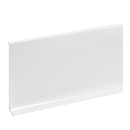 Listwa przypodłogowa aluminiowa 80mm Biała Mat 2,5m MyHome