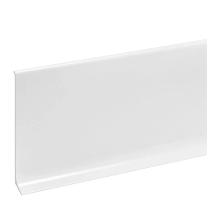 Listwa przypodłogowa aluminiowa 80mm Biała Mat 2,5m MyHome
