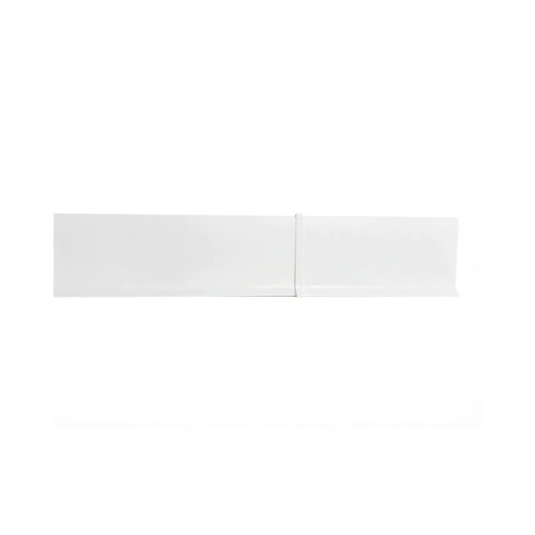 Listwa przypodłogowa aluminiowa 80mm Biała Mat 2,5m MyHome