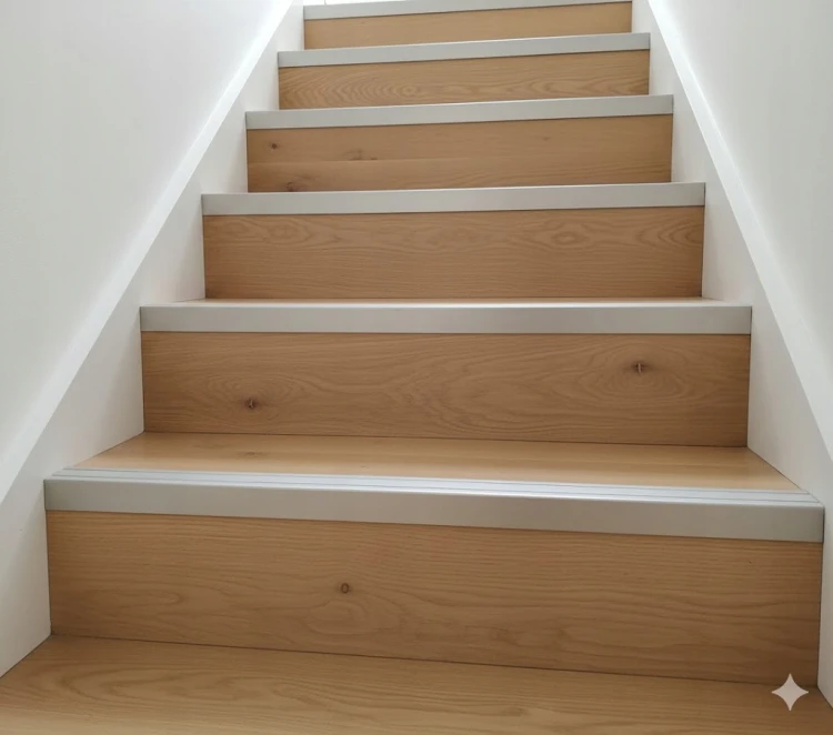 Listwa Schodowa Aluminiowa 30x20mm 270cm Profil narożnikowy Srebrny MyHome