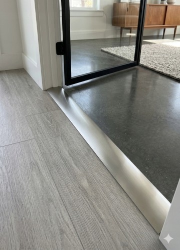 Listwa Progowa Różnice Poziomów 51mm 270 CM Aluminiowa Szampan