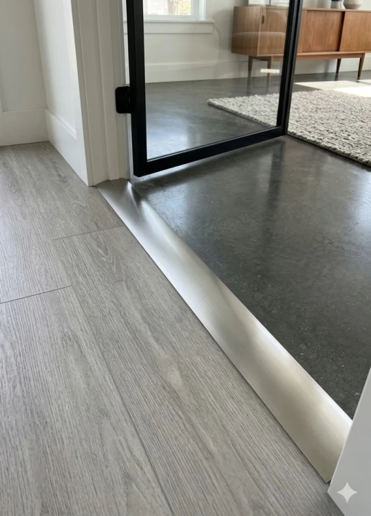 Listwa Progowa Różnice Poziomów 51mm 270 CM Aluminiowa Szampan