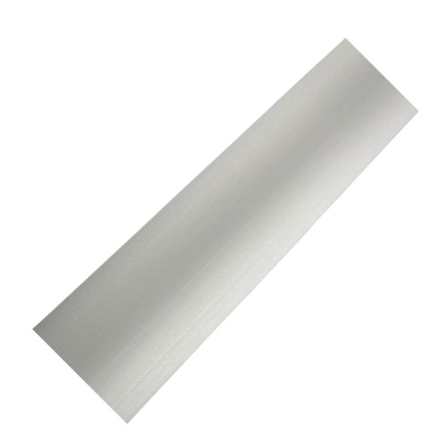 LISTWA PROGOWA SAMOPRZYLEPNA 93 CM 40 MM ALUMINIOWA SREBRNA GŁADKA MYHOME