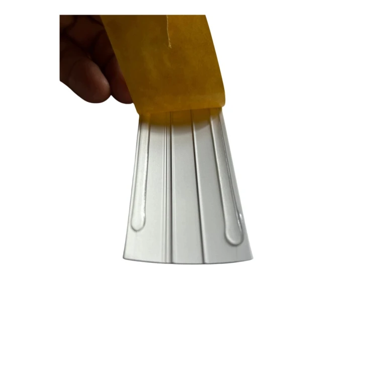 LISTWA PROGOWA SAMOPRZYLEPNA 93 CM 40 MM ALUMINIOWA SREBRNA GŁADKA MYHOME