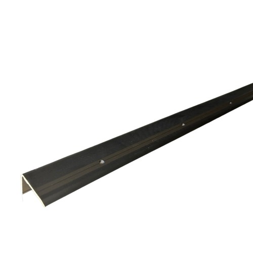 Listwa Schodowa Kątownik Antypoślizgowy 34x48mm Czarny 270cm MyHome