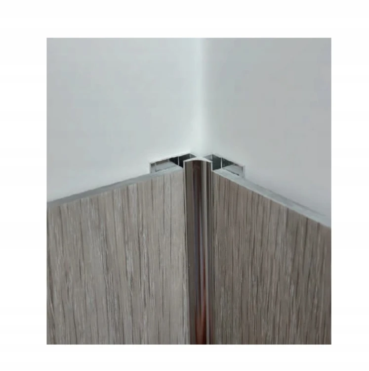 Listwa Alu narożnikowa wewnętrzna do paneli 4mm Biały 270cm MyHome