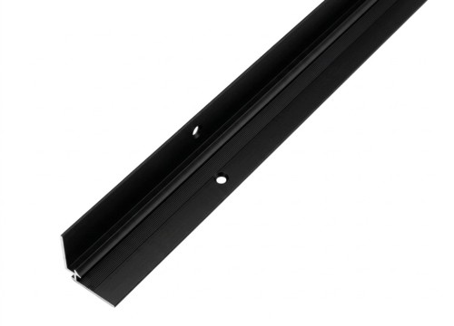 Listwa Alu narożnikowa wewnętrzna do paneli 4mm Czarna 270cm MyHome