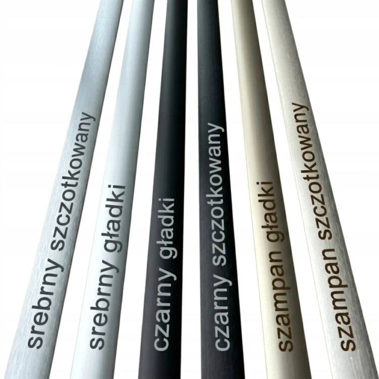 Listwa Progowa wcisk 40mm 93CM Aluminiowa Łączeniowa Szampan MyHome