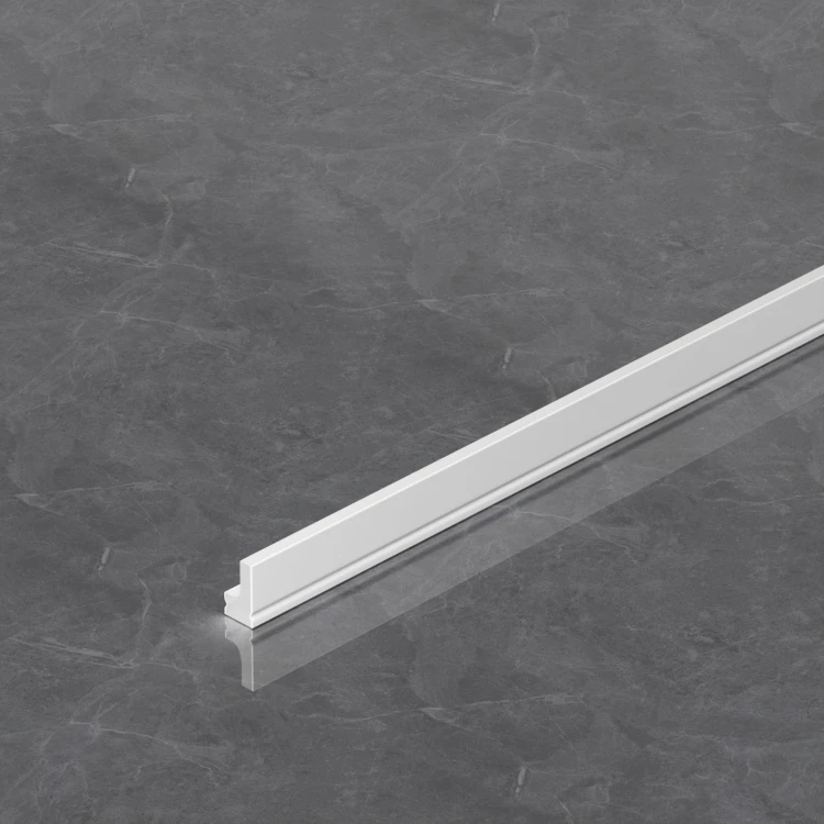 Listwa przypodłogowa aluminiowa LED łukowa 80mm Czarny 2,5m MyHome RMS-A-12