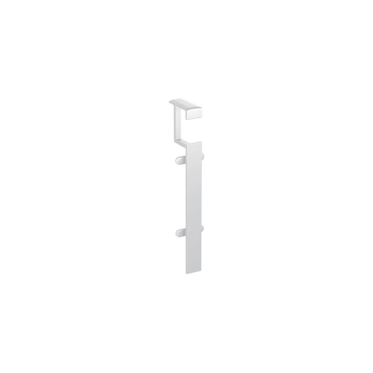 Listwa przypodłogowa aluminiowa LED z bocznym światłem 80mm Biały 2,5m MyHome RMS-A-7