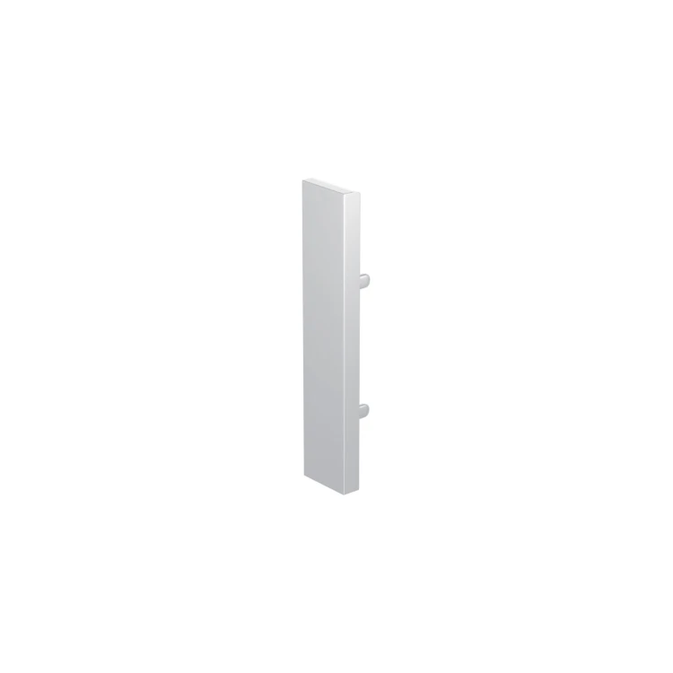Listwa przypodłogowa aluminiowa LED z bocznym światłem 80mm Biały 2,5m MyHome RMS-A-7