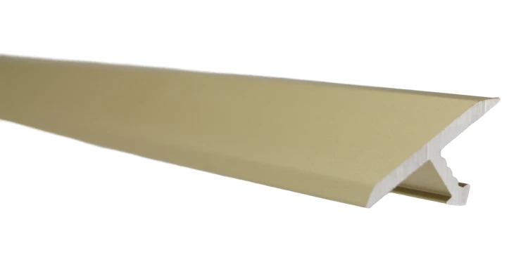 Profil aluminiowy fugowy, teownik T 15x5mm 2,7m piasek pustyni