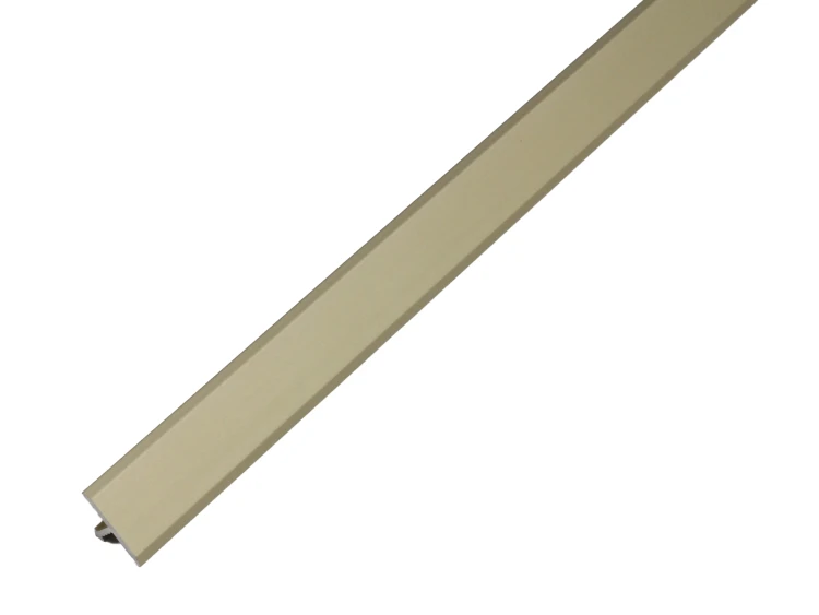 Profil aluminiowy fugowy, teownik T 15x5mm 2,7m piasek pustyni – zdjęcie 3