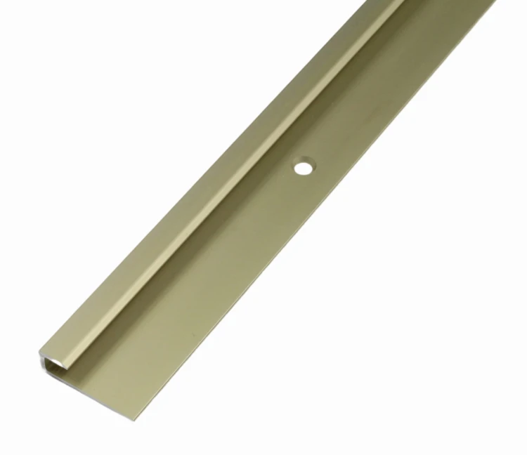 Aluminiowa listwa zakończeniowa typu U do paneli 5 mm Piasek pustyni 2,7m – zdjęcie 3