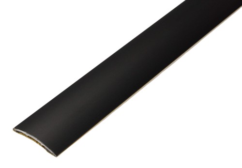Aluminiowa listwa progowa łączeniowa samoprzylepna 30 mm Czarny Mat 2,7m