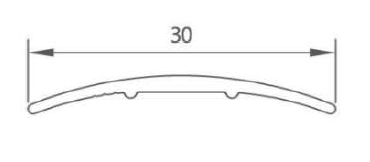 Aluminiowa listwa progowa 30mm Piasek pustyni 2,7m – zdjęcie 3