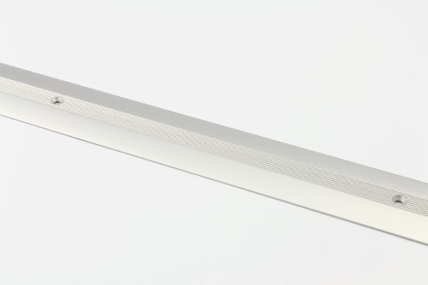 Listwa aluminiowa łączeniowa ryflowana 37mm 2,7m srebrna - obrazek 4