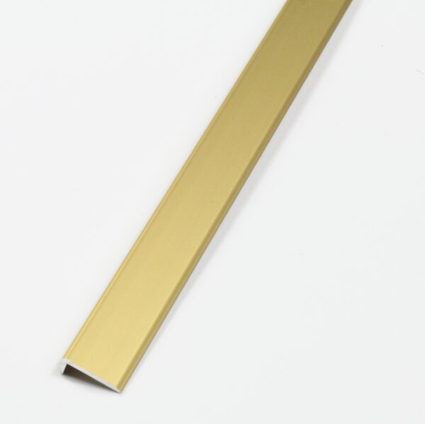 Profil aluminiowy naroznikowy 15x6,5mm 2,7m złoty - obrazek 5