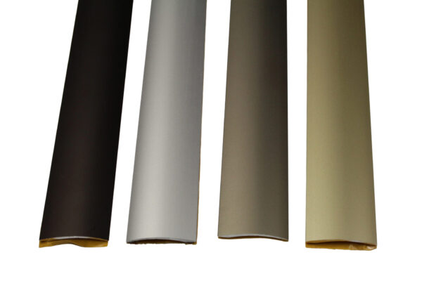 Aluminiowa listwa progowa, łączeniowa redukująca poziomy 30mm Piasek 2,7m - obrazek 2