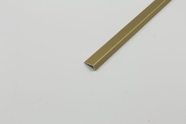 Listwa Aluminiowa Zakończeniowa 20x10mm 270cm Profil narożny Złoty - obrazek 2