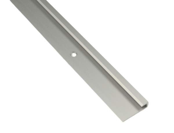 Aluminiowa listwa zakończeniowa typu U do paneli 4mm srebrna 2,7m