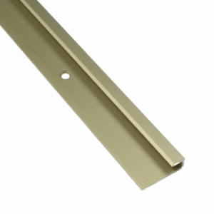 Aluminiowa listwa zakończeniowa typu U do paneli 4mm piasek 2,7m