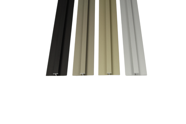 Aluminiowa listwa łączeniowa 7mm do płyt 4mm srebrna 2,7m - obrazek 2